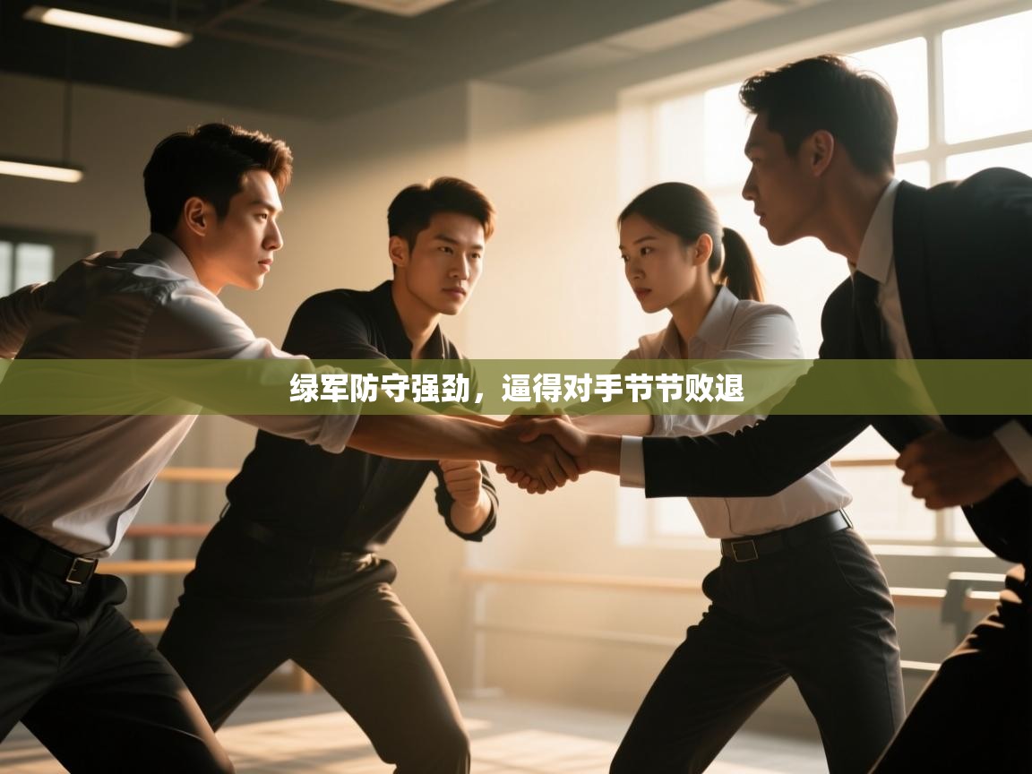 绿军防守强劲，逼得对手节节败退