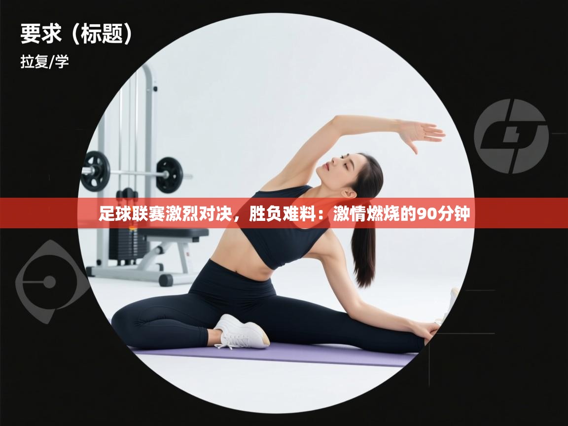 足球联赛激烈对决，胜负难料：激情燃烧的90分钟